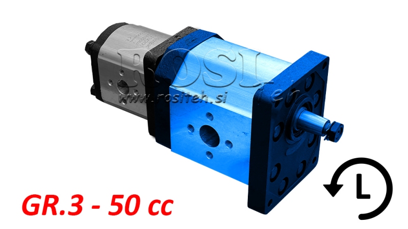 HYDRAULICKÉ PUMPA 30A50X198 PRVNÍ GR.3 GR.2 50 CC LEVÝ