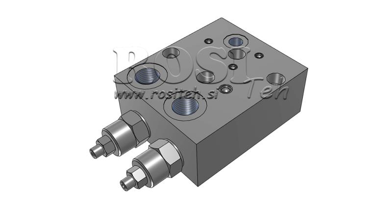 VÁLVULA PARA FRENOS HIDRÁULICOS DEL MOTOR HIDRÁULICO KPBR-250/1/D
