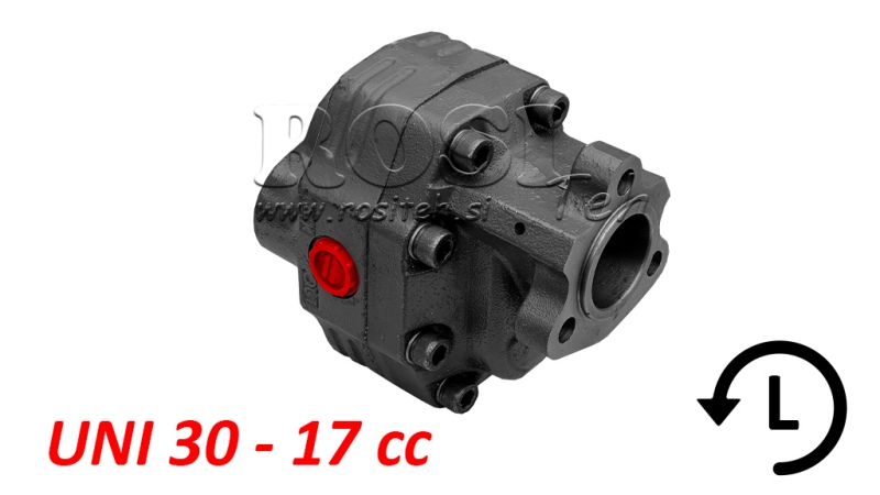 HYDRAULISK JERN PUMPE UNI30-17CC-230 BAR VENSTRE