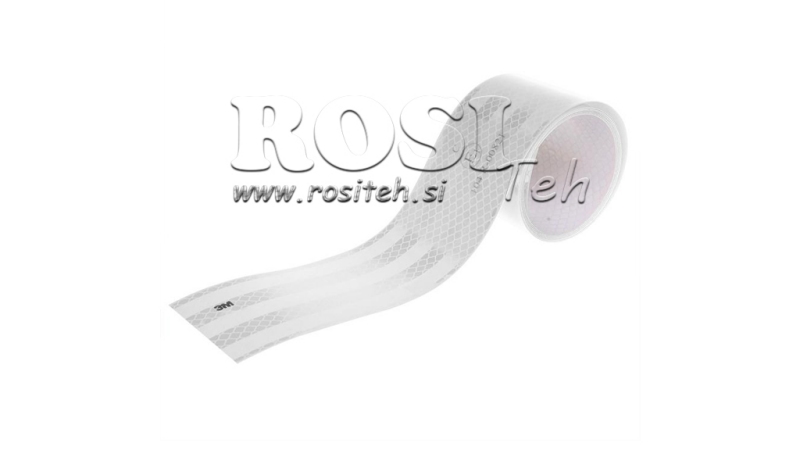 NASTRO RIFLETTENTE 3M - BIANCO - 1 METRO