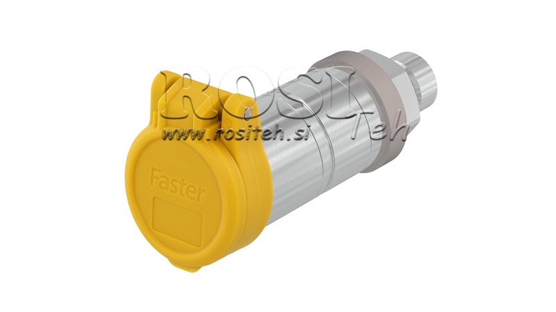 KOLLANE KAITSEKATE PVC NAISTE KIIRKONNEKTOR PUSH PULL