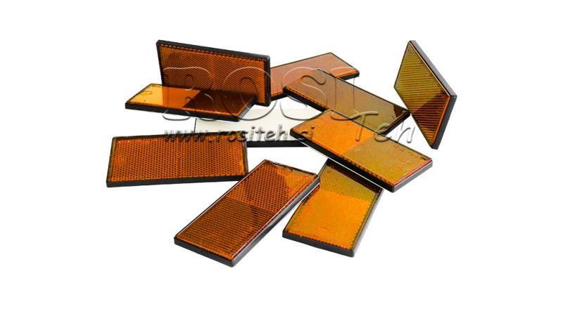 OBDELNÍKOVÝ PRŮŘEZ ORANŽOVÝ 105x48 (10ks)
