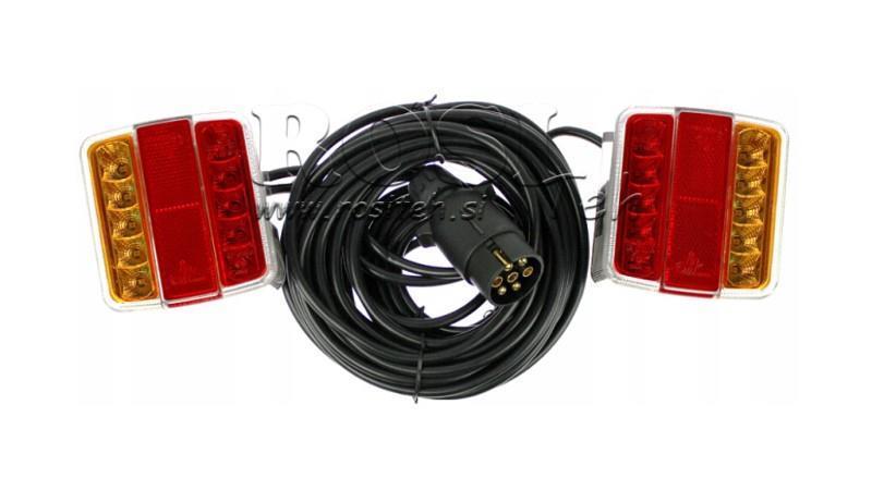 LED BAGLYS MED MAGNETISK KABEL