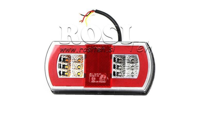 LUMIÈRE ARRIÈRE LED COMBINÉE 12/24V GAUCHE