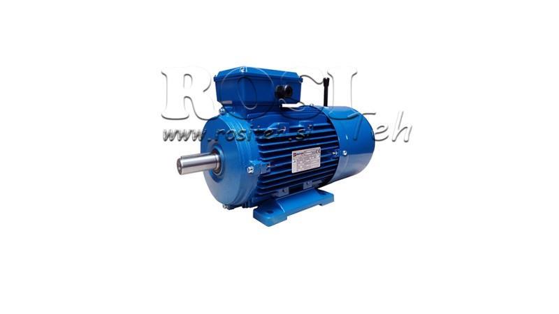 0.75kW-ELEKTRIMOOTOR PIDURIGA MSH 80 2-4_1380rpm 3Faasi jalg-B3