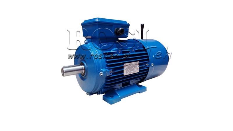 3kW-ELEKTRIMOOTOR PIDURIGA MSH100L2-4_1420rpm 3Faasi jalad-B3