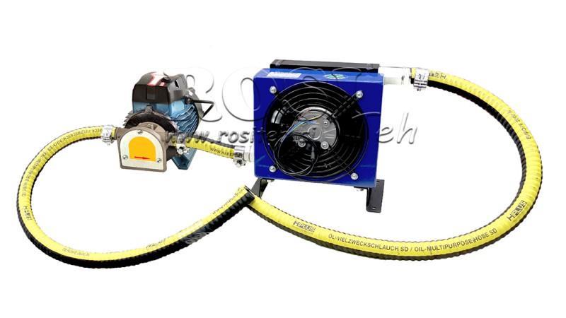 CHLAZENÍ HYDRAULICKÉHO OLEJE 50 lit/min 230V