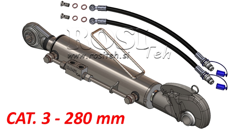 HYDRAULISCHER AUTOMATIK OBERLENKER - 3 KAT. 80/40-280 (90-210HP)(25,4)