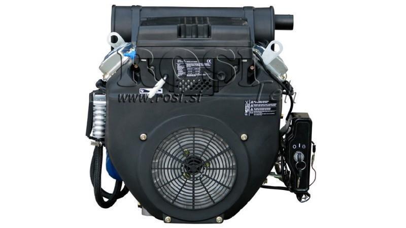 moteur à essence 614cc-14.9kW-3,600 RPM-E-KW25.4x72-démarrage électrique
