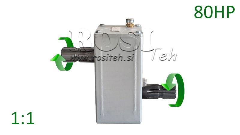 TRAKTORI REDUKTOR - PÖÖRDUMINE 1:1 (80HP-60kW) MEES-MEES