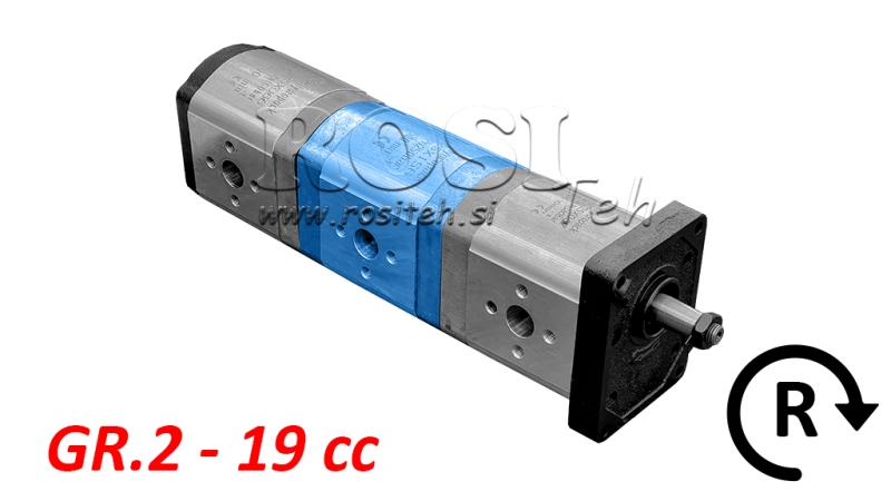 HÜDRAULILINE PUMP 20C19X156 KESK GR.2 19 CC PAREM