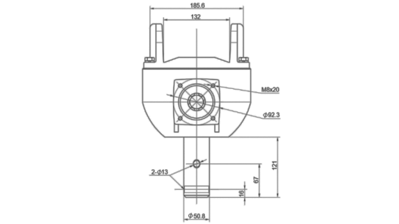NURK KÄIGUKAST KSR50 3:1 (50HP-36.7KW)
