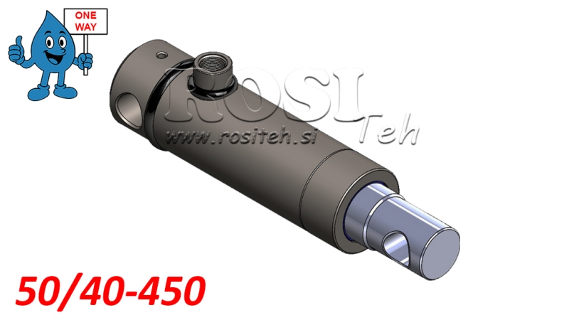 HYDRAULISK CYLINDER MONO 50/40-450