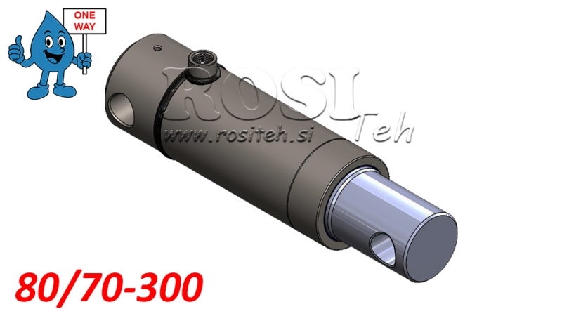 HÜDRAULILINE SILINDER MONO 80/70-300