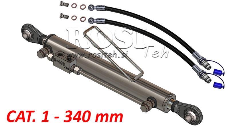 HÜDRAULILINE KESKTÕMMITS STANDARD - CAT. 1 - 50/30-340 (20-55 HP) (19,2/19,2 mm)