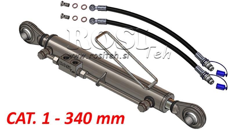 HÜDRAULILINE KESKTÕMMITS STANDARD - CAT. 1 - 50/30-340 (20-55 HP) (25,4/25,4 mm)