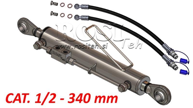 HÜDRAULILINE KESKTÕMMITS STANDARD - CAT. 1/2 - 63/35-340 (45-95 HP) (19,2/25,4 mm)