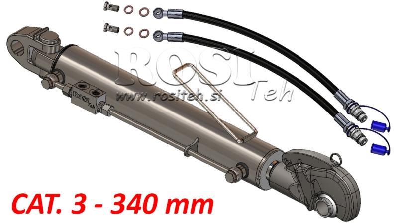 HÜDRAULILINE KESKTÕMMITS SPECIAL - CAT. 3 - 80/40-340 (90-210 HP) (32,2 mm)