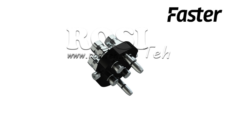 MULTI-FASTER LIITMIK 4-TEE BSP 3/8 LIIKUV OSA