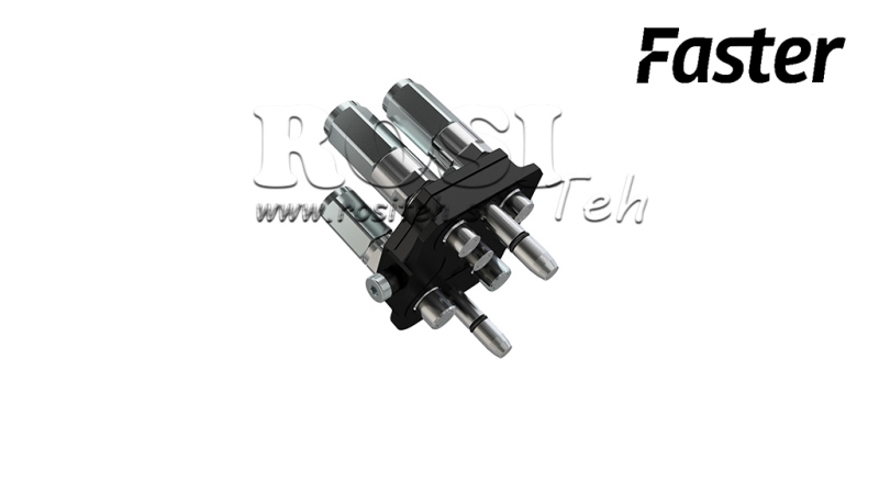MULTI-FASTER LIITMIK 5TEE BSP 3×1/4 2×3/8 MOBIILNE OSA