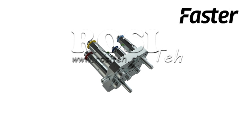 MULTI-FASTER LIITMIK 3PLV 5TEE BSP 3×3/8 2×9/16 MOBIILNE OSA