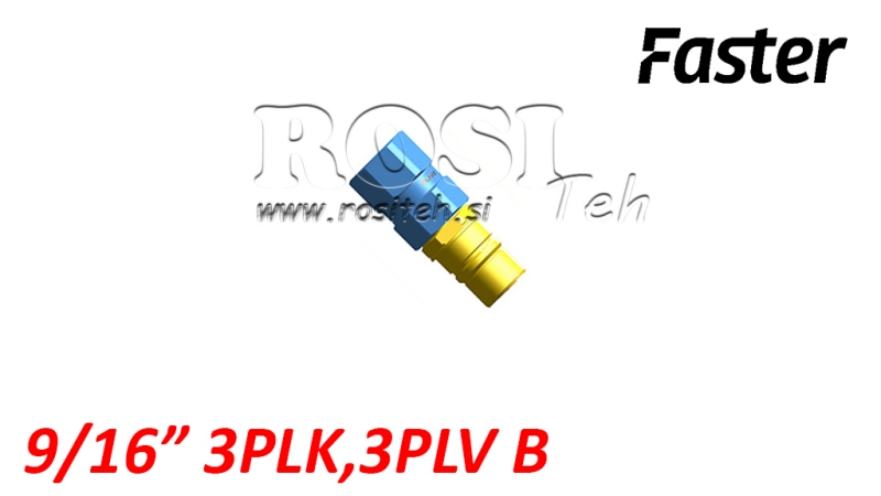 MEESPISTIK MULTI-FASTER 9/16 3PLK 3PLV B LIIKUV OSA