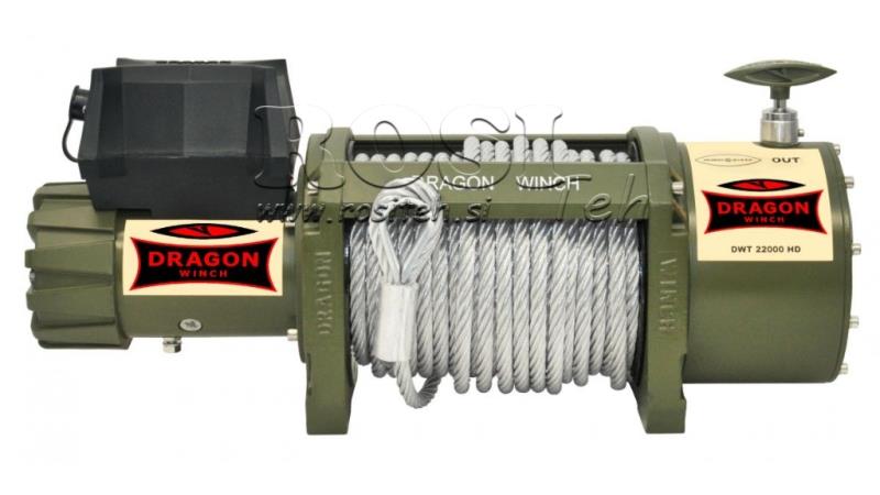 24 V ELEKTRICKÝ VYHÝBAČ DWT 22000 HD - 9979 kg