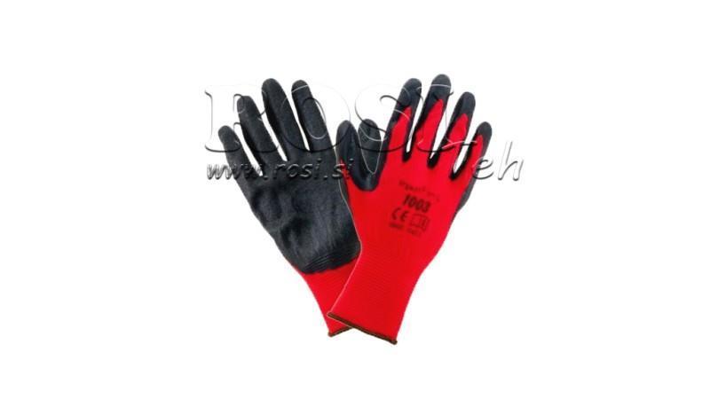 LATEX BELAGTE HANDSKER - STØRRELSE 11