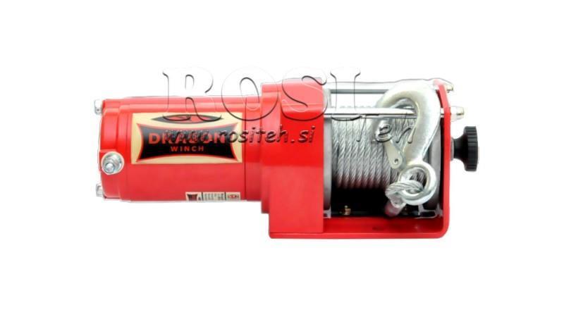 TREUIL ÉLECTRIQUE 12 V DWM 2500 ST - 1133 kg