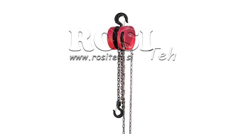 GARRUCHA DE CADENA - WINCH 1Ton x 2.5m