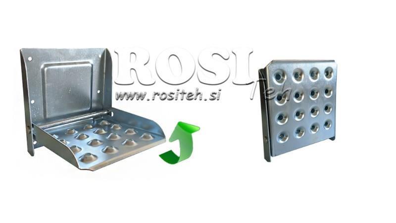 FOLDING TRIN TIL TRAILER GALVANISERET