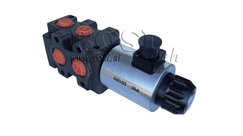6 portový ventil 1/2 (6/2) 24V - 90lit