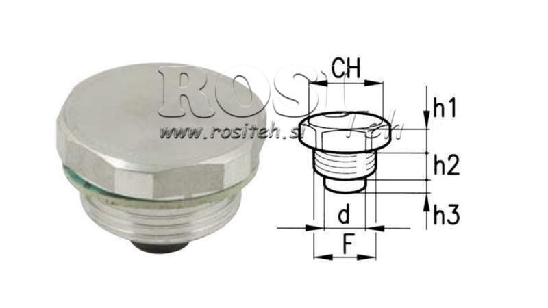 HYDRAULISK MAGNET - PLUG 3/4