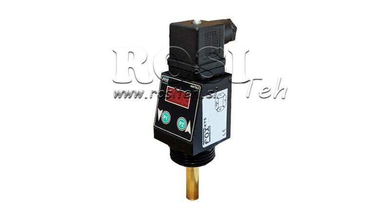 TERMOSTAT MED DISPLAY XT51V 0-100°C l-50mm