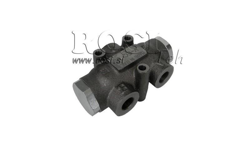 HÜDRAULINE JAOTUSKLAPP VOOG V01004 20 - 32 lit - 3/8 - 250 bar (max.300 bar) V-EQ22