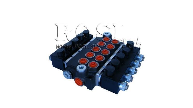 HYDRAULICKÝ VENTIL 5xZ50 12V DC