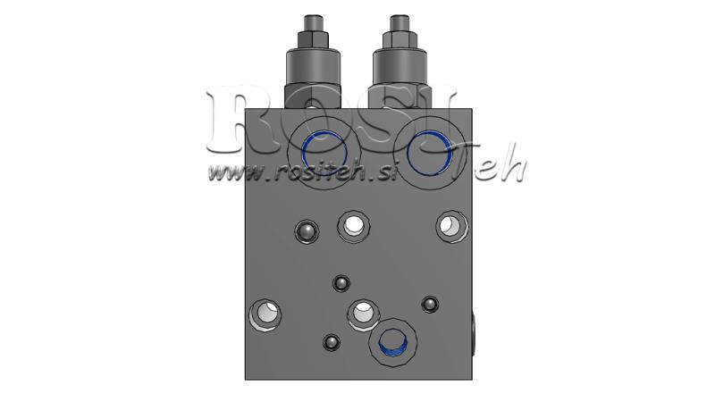 VÁLVULA PARA FRENOS HIDRÁULICOS DEL MOTOR HIDRÁULICO KPBR-250/1/D