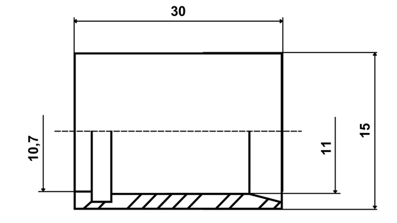 OBUHVAT ZA PTFE CEV SAE100 DN6 (1/4