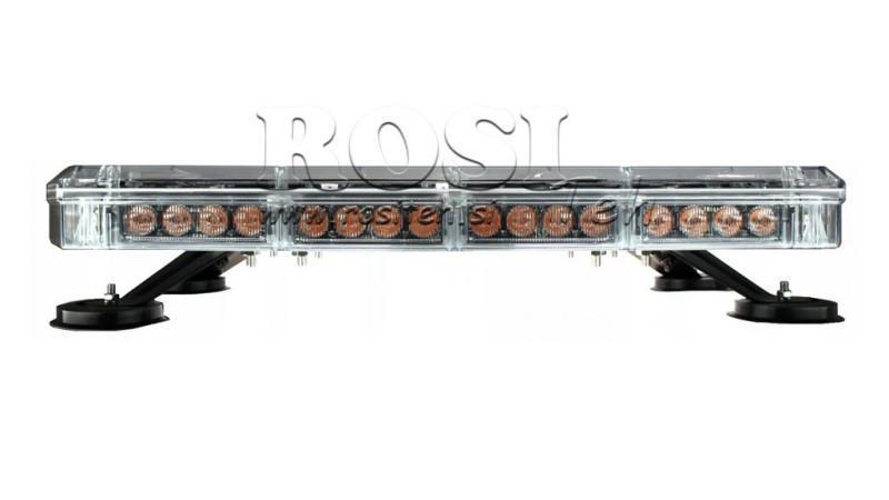 LED MAGNETICKÉ STROBOSKOPICKÉ OTOČNÉ SVETLO 56 LED 156W 12V-24V