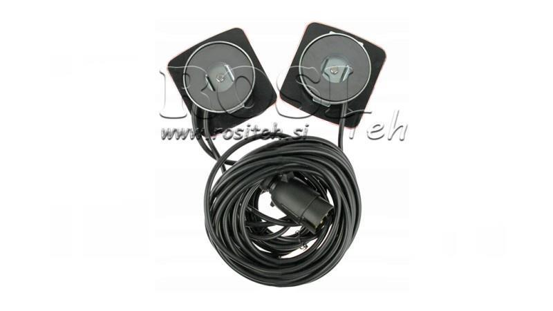 LED BAGLYGTER MED MAGNETISK KABEL
