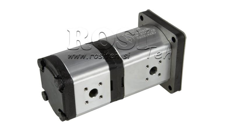 BOMBA HIDRÁULICA TRACTOR - OEM 87472285 - CNH SERIE T4 26 15 cc IZQUIERDA