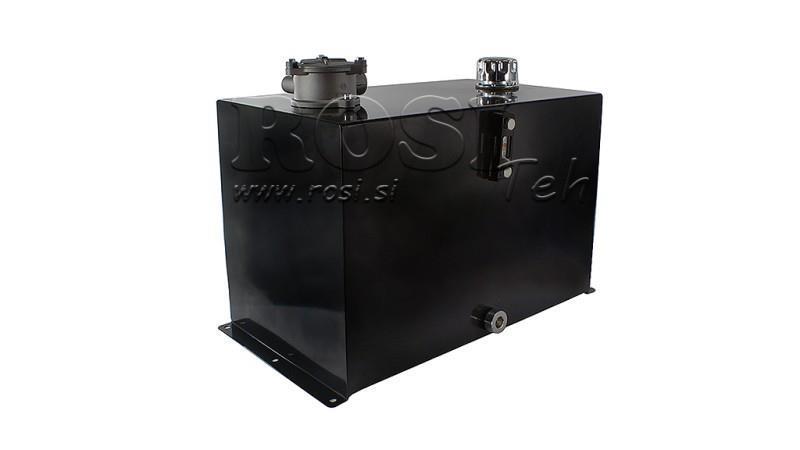 RESERVORIO METÁLICO 100 LITROS CUBO 400x355x753mm COMPLETO CON EQUIPO