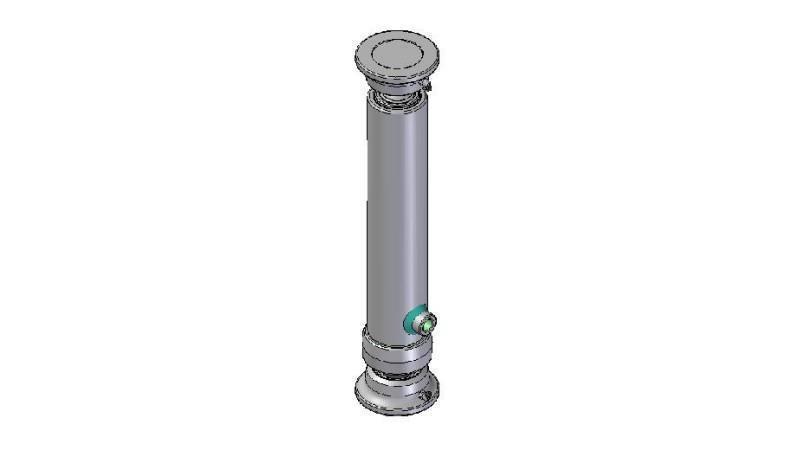 2723S -TELESCOPISK CYLINDER KUGLE – KUGLE 2 GRADER SLAG 695 FI 80