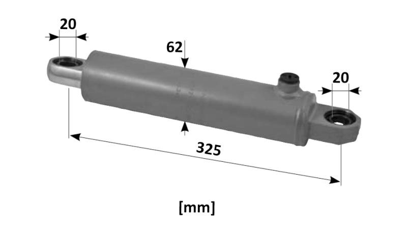 HIDRAULIKUS KORMÁNY HENGER UGYANAZ OEM-0.448.6342.4