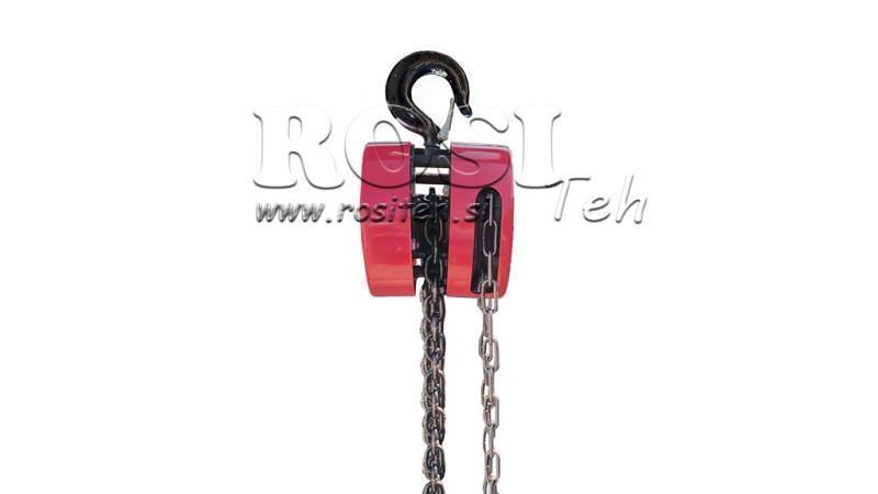 GARRUCHA DE CADENA - WINCH 3Ton