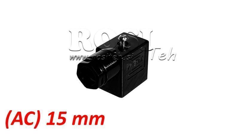 (15) LED ELEKTRILINE KONNEKTOR AC PNEUMATILISE VENTIILI TARVIS
