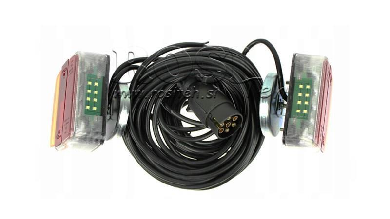LED BAGLYGTER MED MAGNETISK KABEL