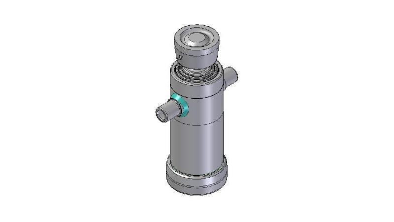 3030S - TELESCOPIC CYLINDER STANDARD/BALL 3 STAGES STROKE 500 DIAMETER 112