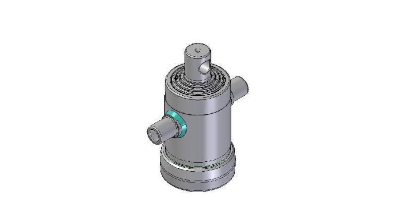 3060F - TELESCOPIC CYLINDER STANDARD/HOLE 4 STAGES STROKE 500 DIAMETER 112