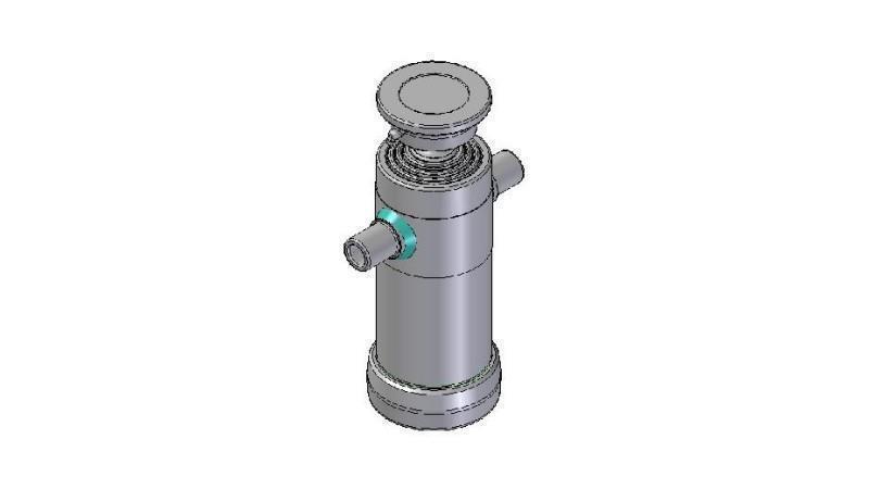 3063S - TELESCOPIC CYLINDER STANDARD/BALL 4 STAGES STROKE 790 DIAMETER 112